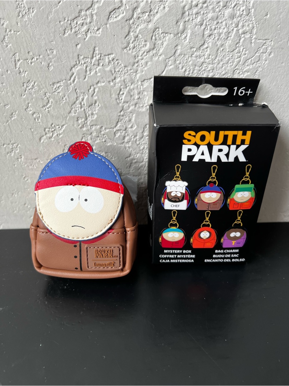Loungefly South Park Cosplay Micro Mini Backpack Keychain Bag Charm - Stan